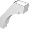 Ekena Millwork 5 1/2-in. W x 22-in. D x 30-in. H Merced Architectural Grade PVC Knee Brace BRCP055X22X30MRC - alternate 4